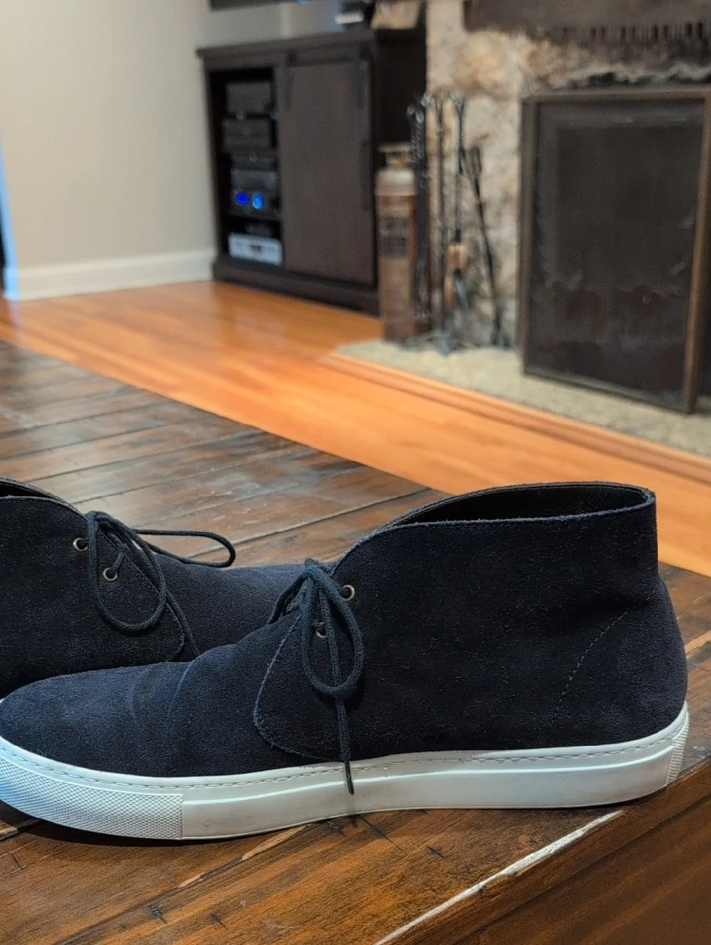 To Boot New York navy Suede Chukka Boot Sneaker Argento Woodrow